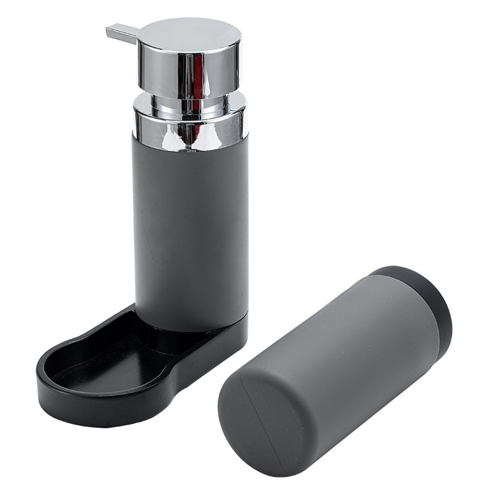 Bathroom Home Improvement Lowe'S - Black Silicone Resin Soap Dispenser Hand