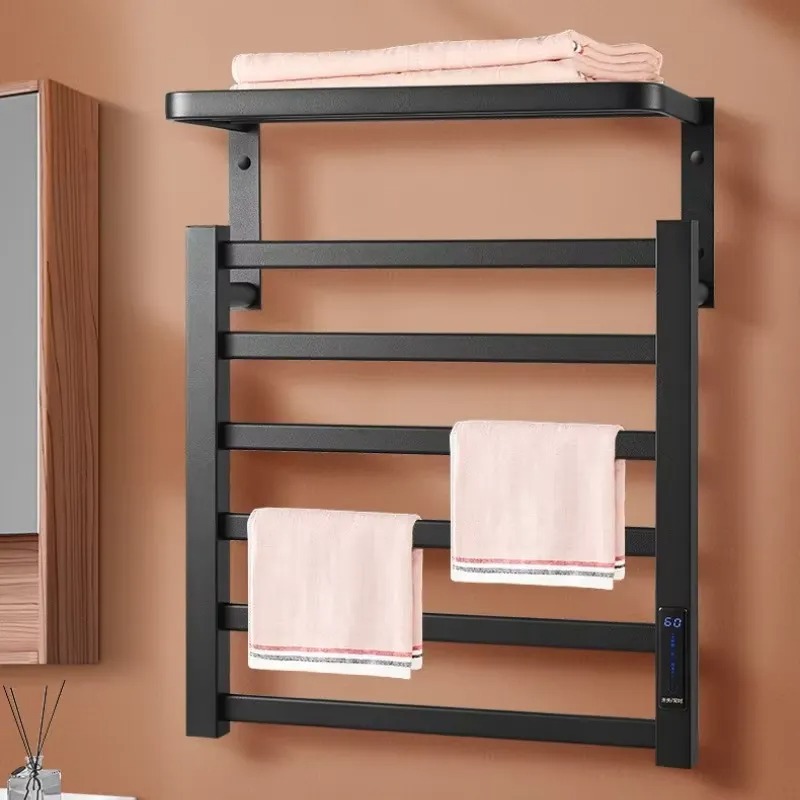 Towel Warmer Electric - Metal Electric Heated Towel Rail Smart