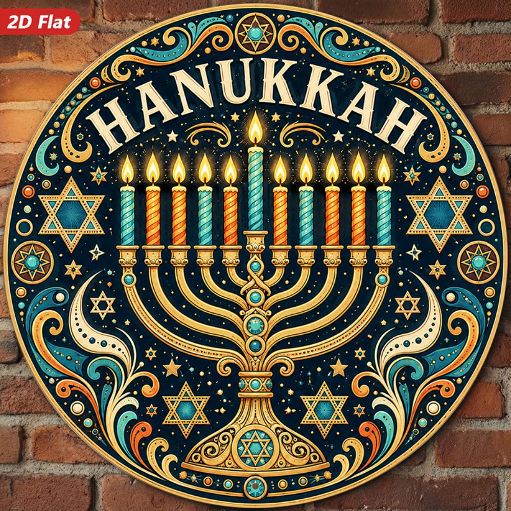 Home & Bathroom Building Products Pte Ltd Photos - CIFBUY Elegant Hebrew Aluminum Wall Art