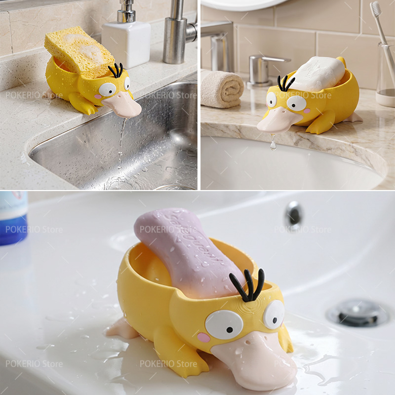 Home Bathroom Exhaust Fan - 3D Printed Pokémon Figure Slowpoke Soap