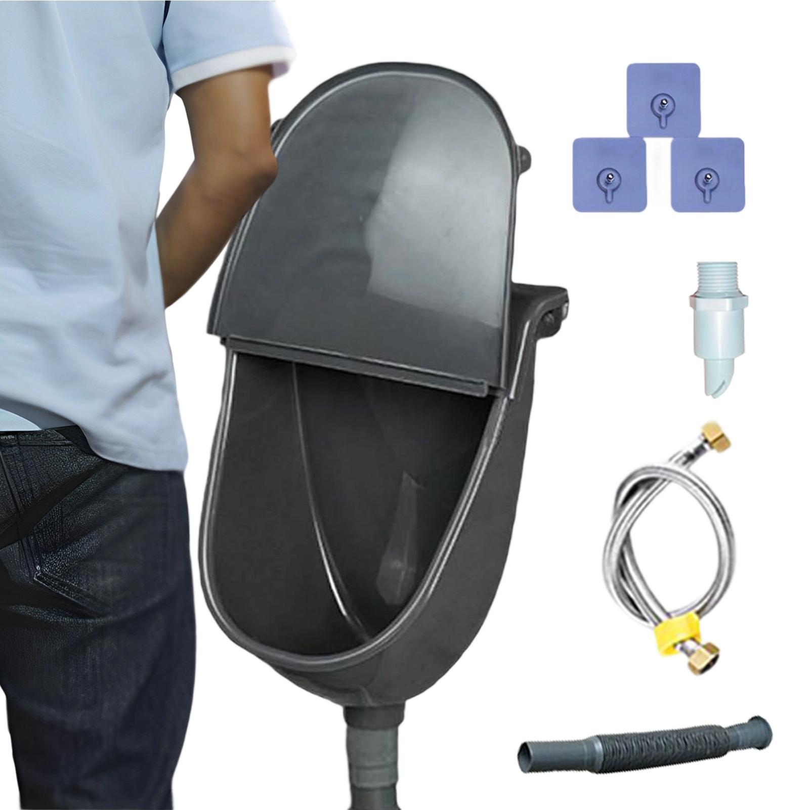 Home Bathroom Urinal - Wall Urinal Urine Separator PP Wall