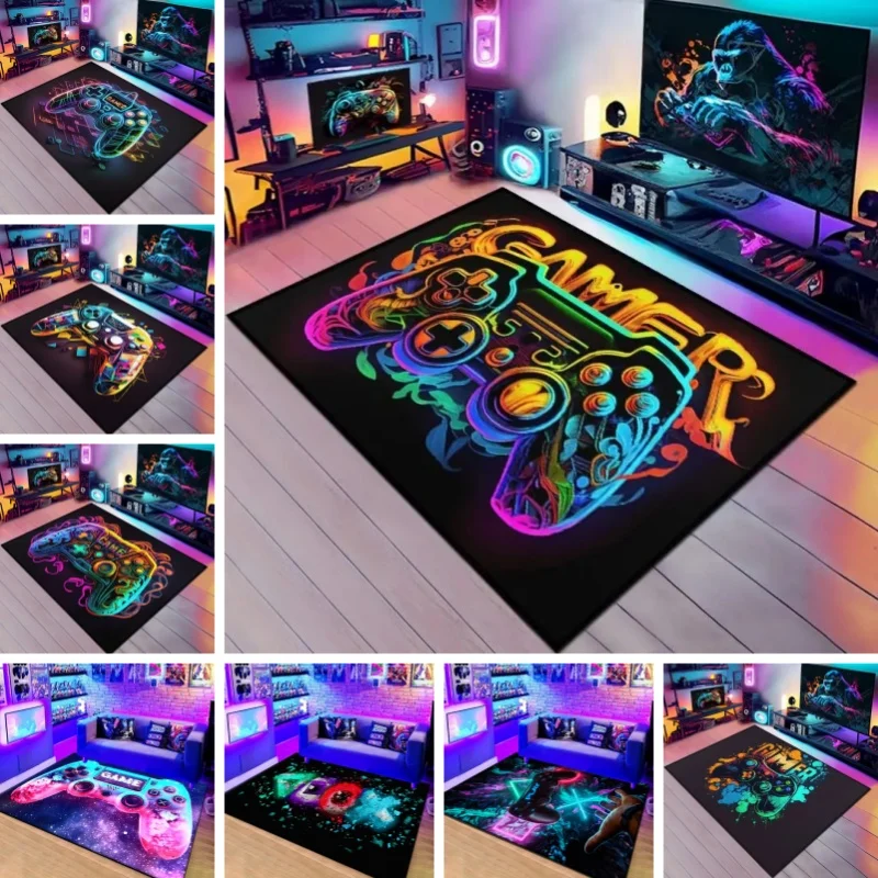 Home Toilet Bathroom Design - 3D Game Carpet Boys Room Large