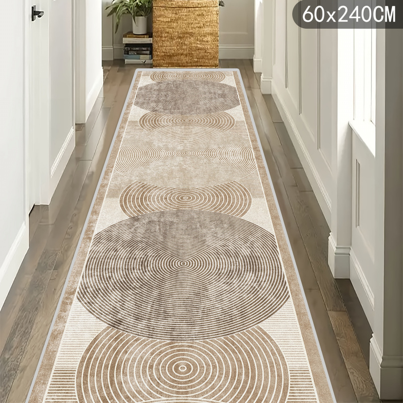 Home Bathroom Floor Mats - VIKAMA Minimalist Line Carpet, Durable And
