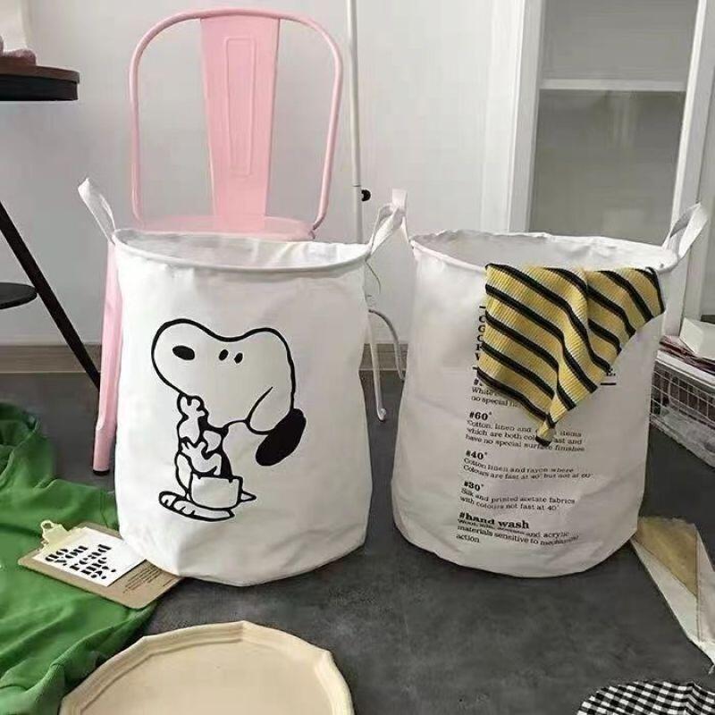 Snoopy Cotton Fabric Laundry H - đánh giá và giá Home Edit Bathroom Organizer