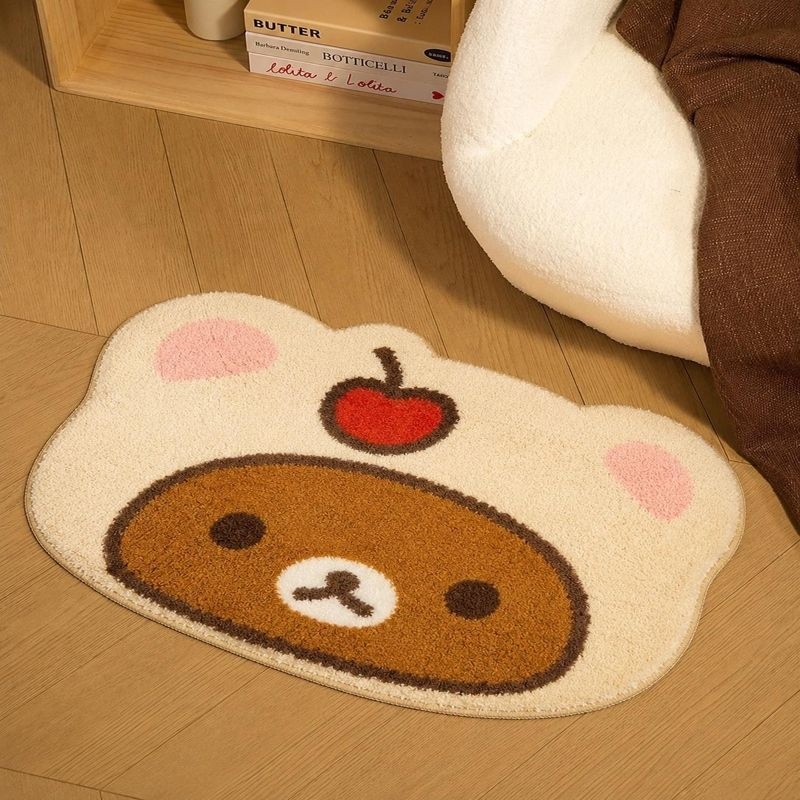 Rilakkuma Thickened Absorbent  - đánh giá và giá Home Bathroom Floor Mats