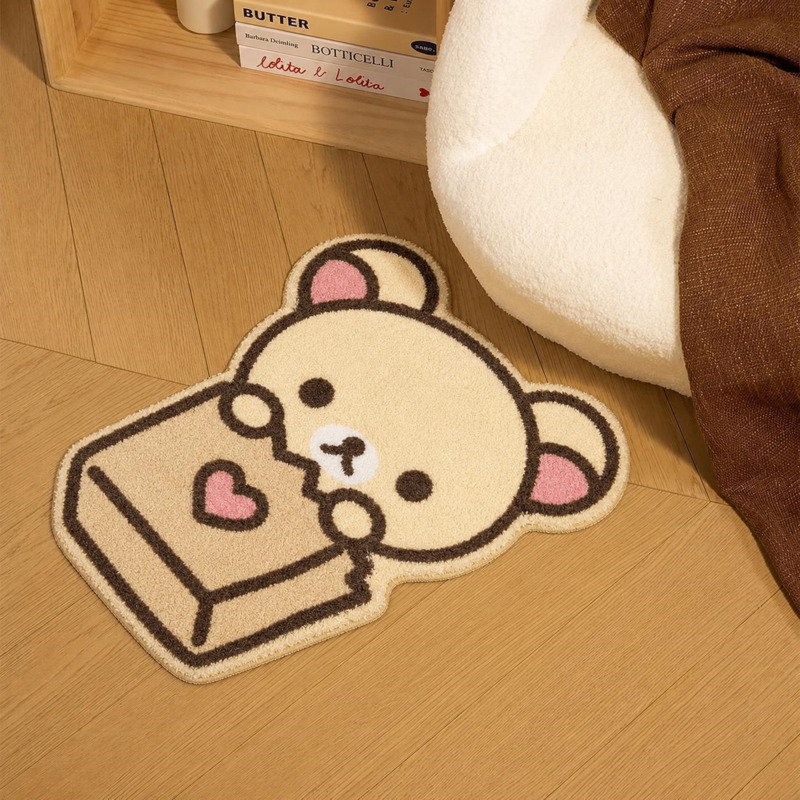 Rilakkuma Thickened Absorbent  - đánh giá và giá Home Bathroom Floor Mats