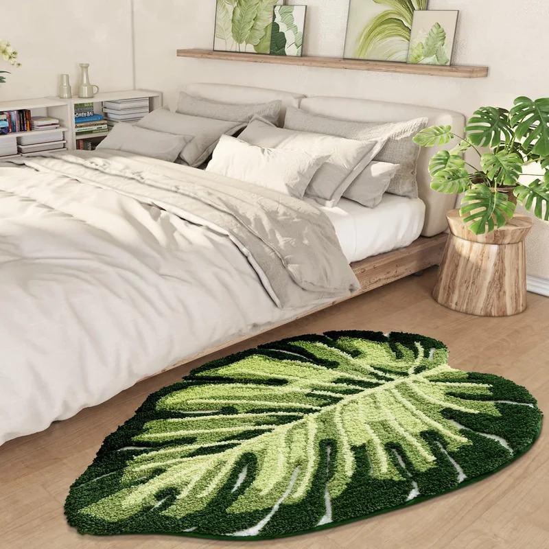 VIKAMA Non-Slip Bath Mat Green - đánh giá và giá Home Bathroom Floor Mats