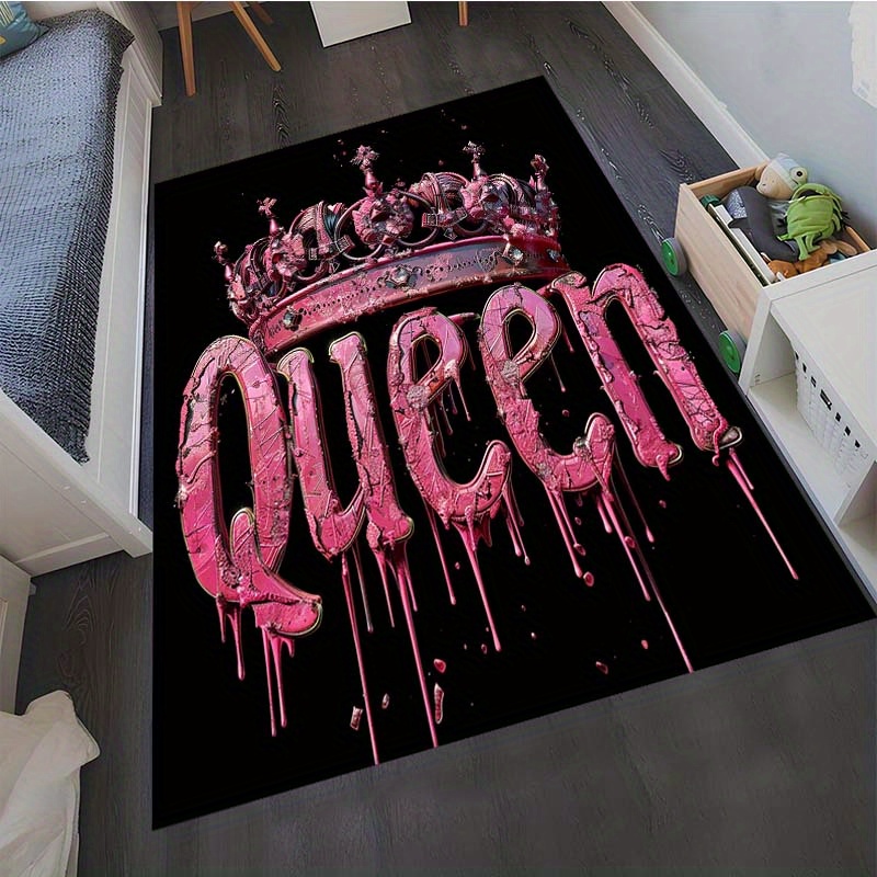 Queen Fashion Print Non-Slip D - đánh giá và giá Home Toilet Bathroom Design