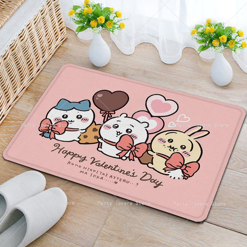 Anime Chiikawas Flannel Carpet - đánh giá và giá Home Bathroom Floor Mats