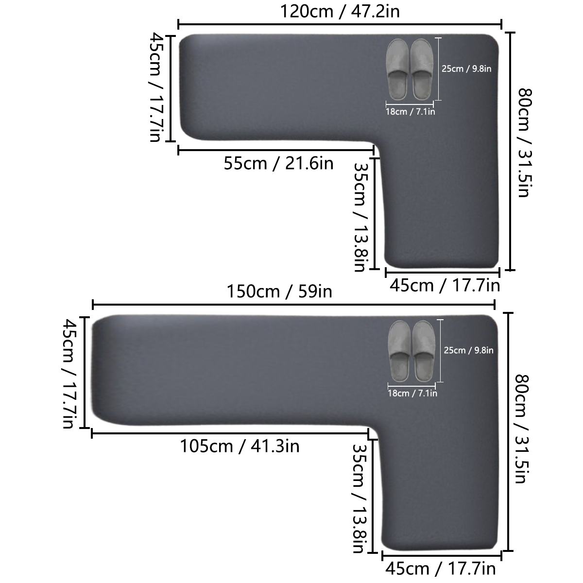 Simple thickened corner floor  - đánh giá và giá Home Bathroom Floor Mats