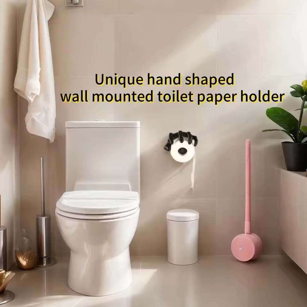 1Pc Novel Gothic Style Black W - đánh giá và giá Home Toilet Bathroom Design