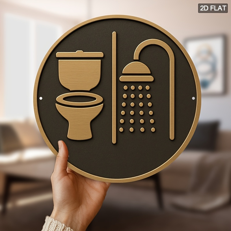 2D flat design of bathroom sig - đánh giá và giá Home Toilet Bathroom Design
