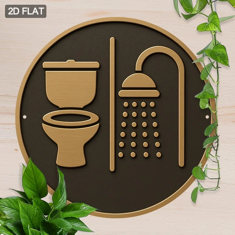 2D flat design of bathroom sig - đánh giá và giá Home Toilet Bathroom Design