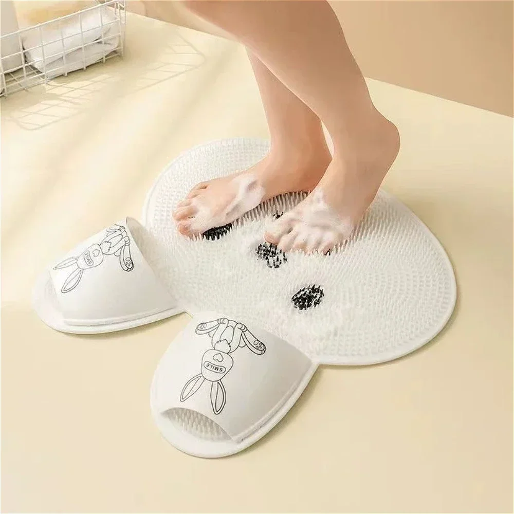 1Pc Silicone Foot Massage Mat  - đánh giá và giá Home Bathroom Floor Mats