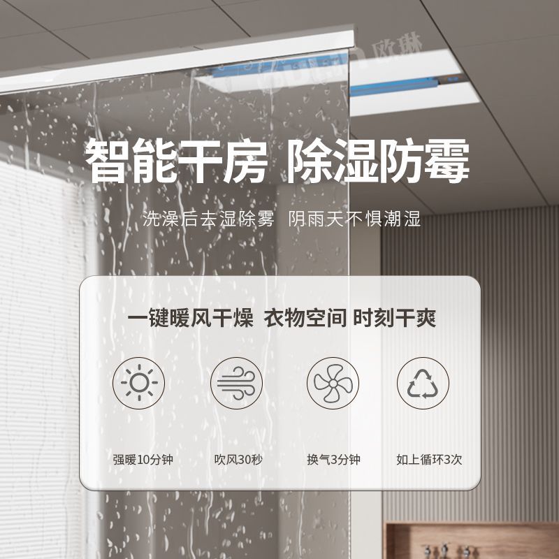 Smart 3-in-1 Bathroom Ceiling  - đánh giá và giá Home Bathroom Exhaust Fan