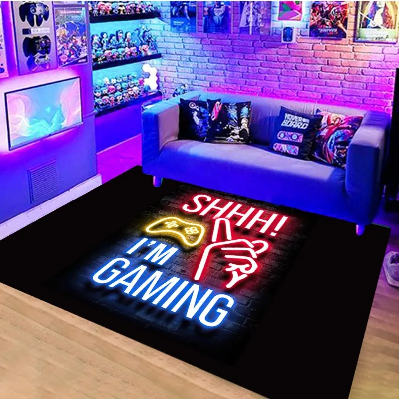 3D Game Carpet Boys Room Large - đánh giá và giá Home Toilet Bathroom Design