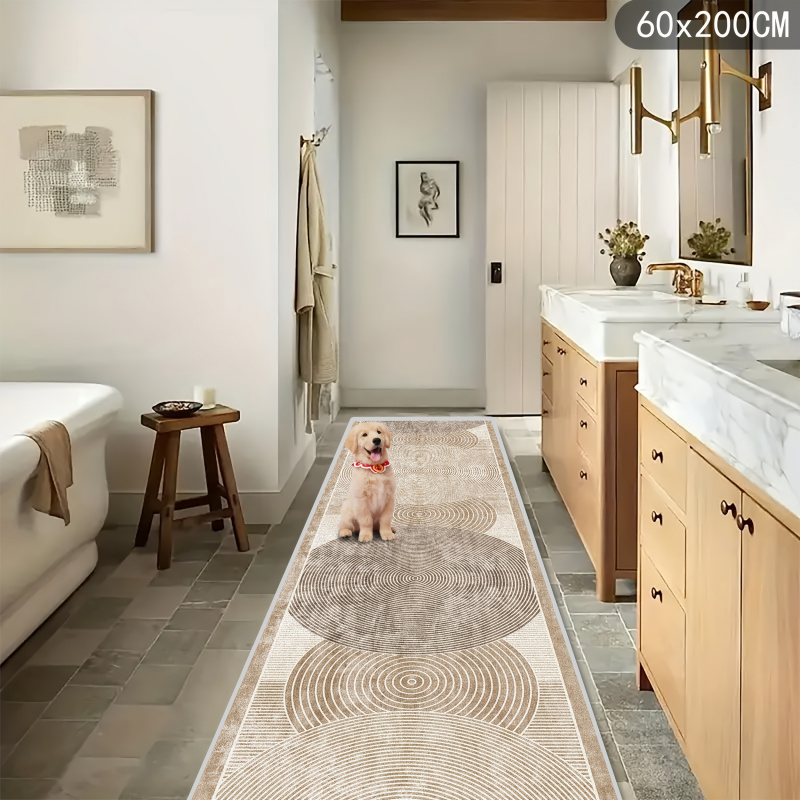 VIKAMA Minimalist Line Carpet, - đánh giá và giá Home Bathroom Floor Mats